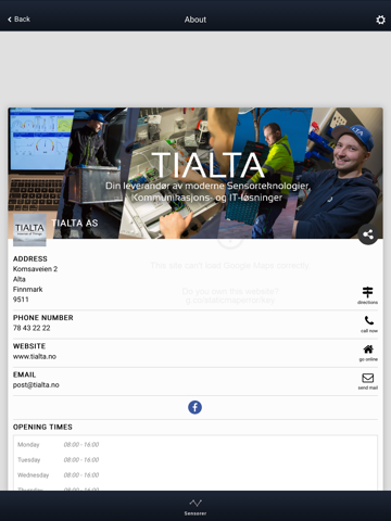 Portal TIALTA screenshot 2