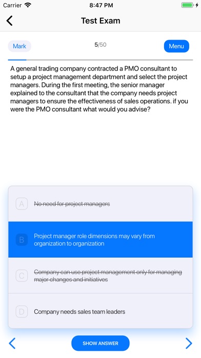 ExamMobile: PMP screenshot 4