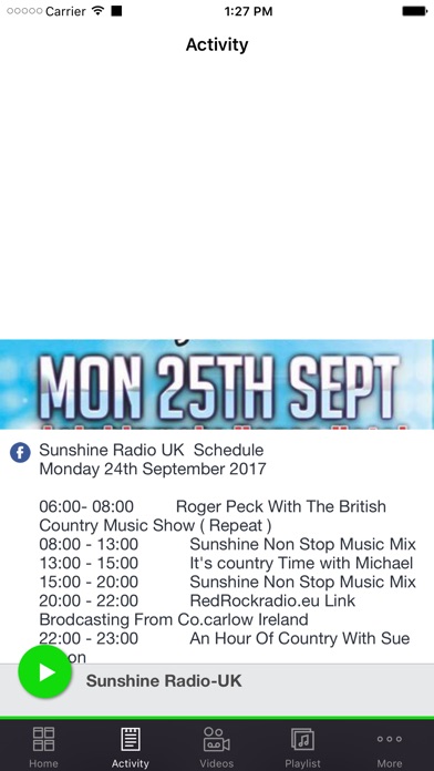 Sunshine Radio-UK screenshot 2