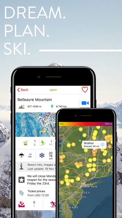 iSKI USA - Ski Snow Track
