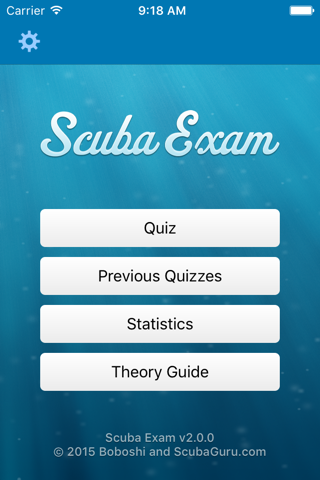 Scuba Exam screenshot 2