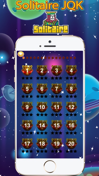 Solitaire JQK Space screenshot 2