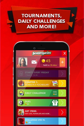 Scattergories screenshot 2