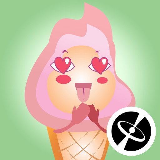 Ice cream - Cute stickers