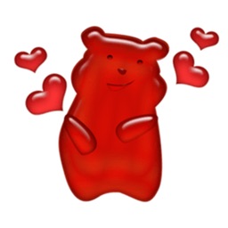 Colorful Gummy Bear Sticker