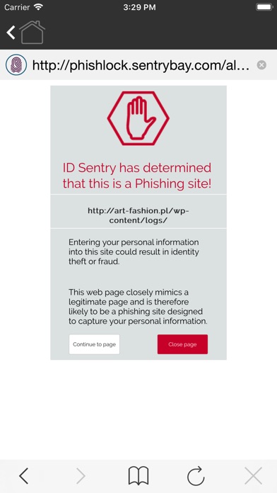 ID Sentry screenshot 4