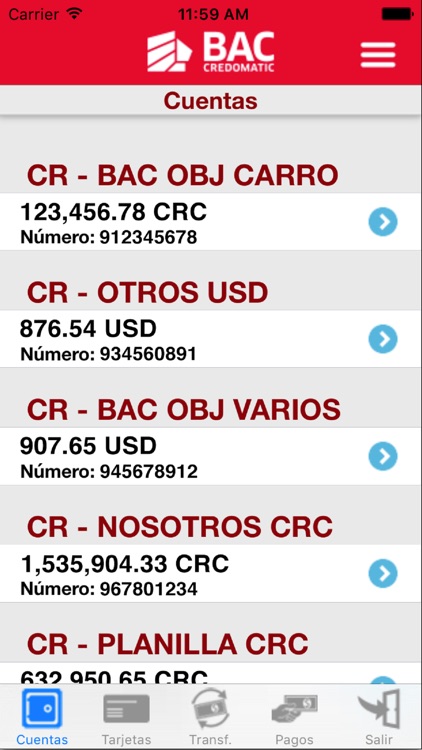 Banca Móvil BAC Credomatic