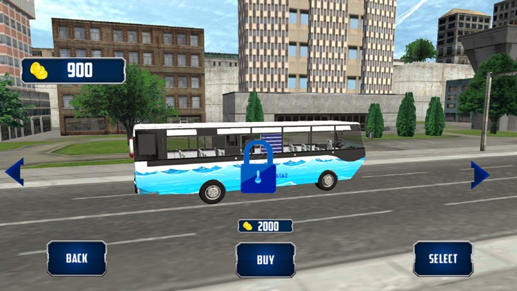 Water surfing bus simulator