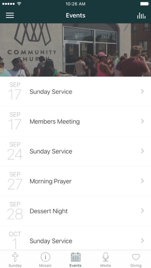 Mosaic Community Church PA(圖3)-速報App