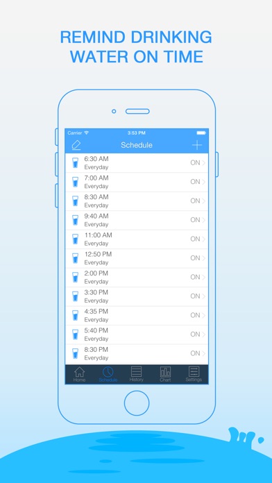Daily Water - Drink Reminder - iPhone app - AppWereld