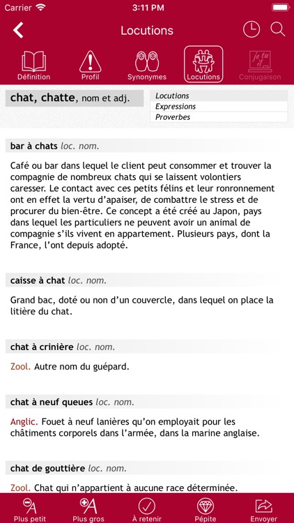Dictionnaire Le Robert Mobile screenshot-5