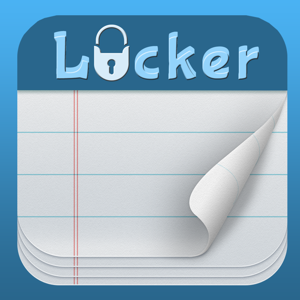 Notes Locker Notepad Notes App Icon