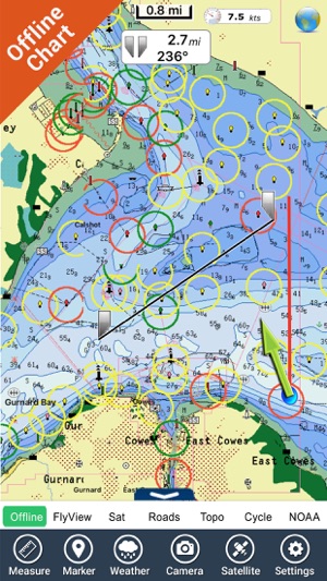 Marine: Solent - GPS Map Navigator(圖4)-速報App