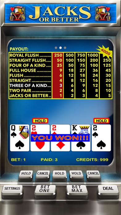 VIDEO POKER CASINO - CARD GAME 2.4.1 IOS CASINO VIDEO POKER CASINO - CARD GAME 2.4.1 IOS