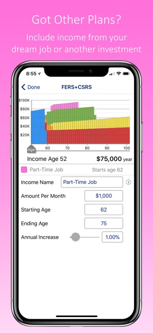 FERS+CSRS Retirement Estimator(圖5)-速報App