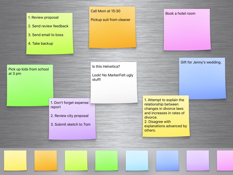 Sticky Notes