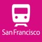 Icon San Francisco Rail Map Lite