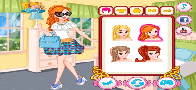 Candy Dressup Beauty Game(圖2)-速報App