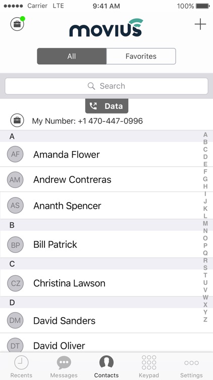 Movius for BlackBerry