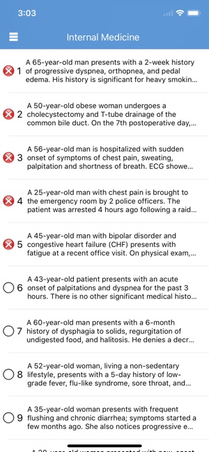 Internal Medicine Practice Exa(圖1)-速報App