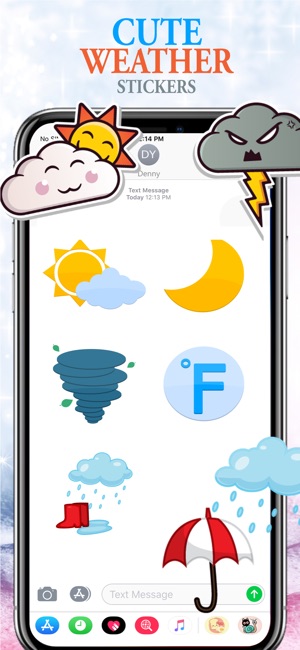 Lovely Weather Stickers(圖3)-速報App