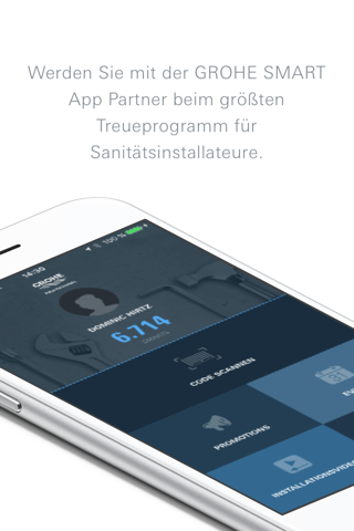 GROHE SMART App screenshot 2