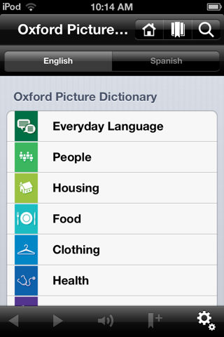 Oxford Picture Dictionary Demo - náhled