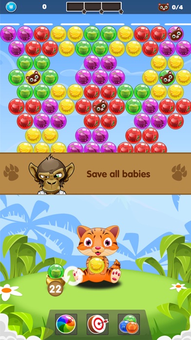 Cat Bubble Pop : Rescue Kitty screenshot 4