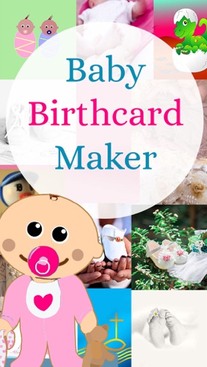 Baby - Birth Card Maker(圖1)-速報App