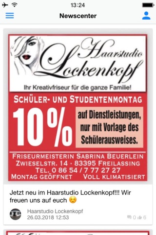 Haarstudio Lockenkopf screenshot 3