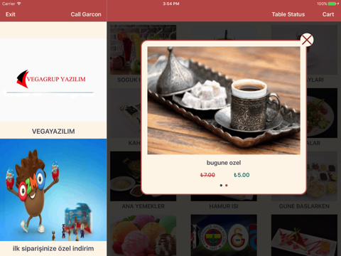 VEGA - Dijital Menü screenshot 3
