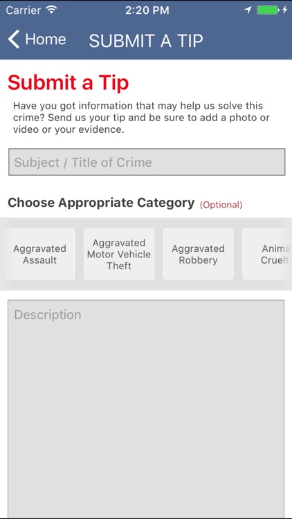 Cook County CrimeStoppers App