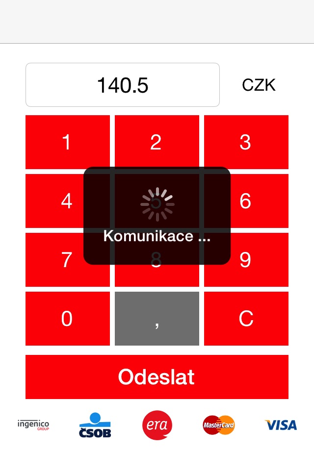 Ingenico CZ - mPOS screenshot 3