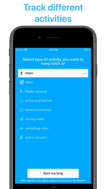 KeepUP! Activity Steps Tracker screenshot-3