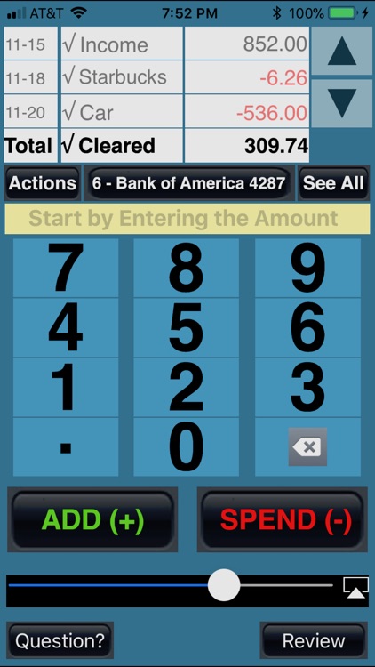 EZ Balance2 Track Your Money