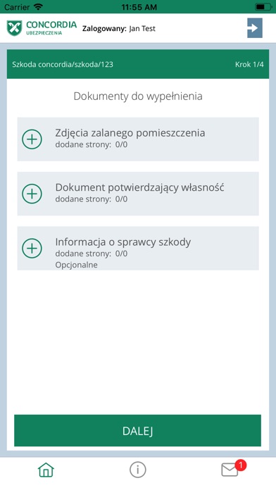 Mobilne Szkody Concordia screenshot 3