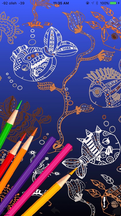 Coloring Game Book sea animals screenshot-4