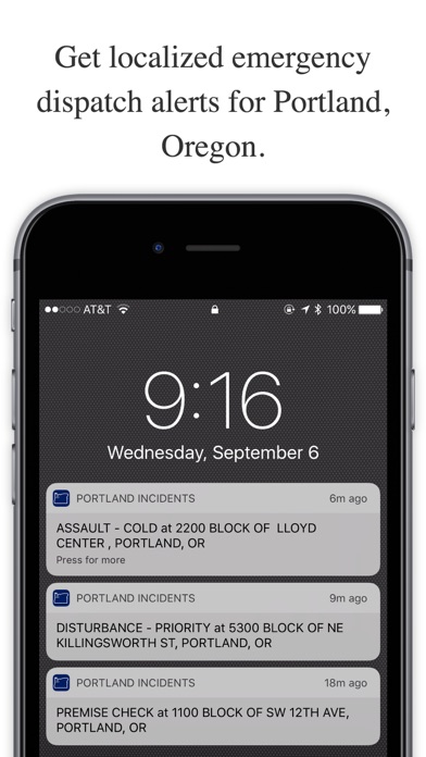 Portland Incident Map & Alerts screenshot 2