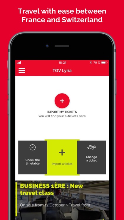 TGV Lyria- travel&train ticket screenshot-0