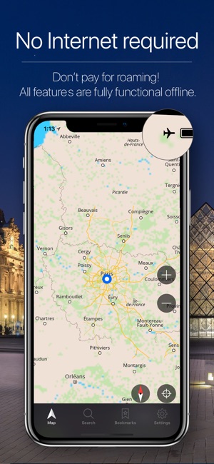 Paris Offline Navigation