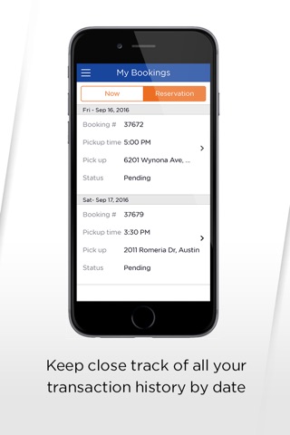 Ecar - The passenger app screenshot 4