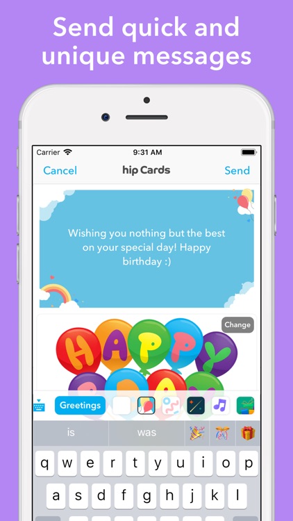 hip: Birthday Reminder App