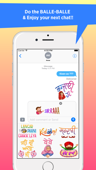 How to cancel & delete Punjabi Sticker for iMessage from iphone & ipad 3