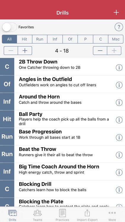 Practice Planner - Baseball