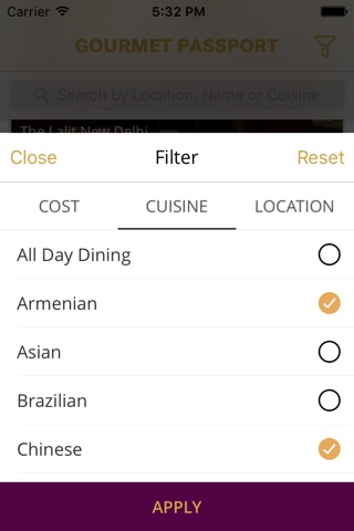 Gourmet Passport screenshot 3