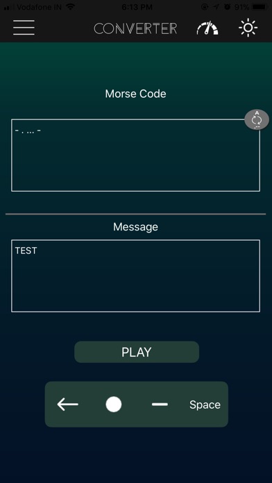 Morse-Code screenshot 3