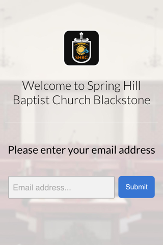 Spring Hill Baptist Church Blackstone screenshot 2