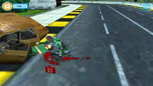 Captura de Pantalla 2 Flying Super Hero Adventure 3D iphone