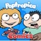 The Poptropica comic strip follows the hilarious adventures of two mismatched boys, Oliver and Jorge, who unexpectedly find themselves in a strange world of endless islands, each inhabited by it’s own unique residents