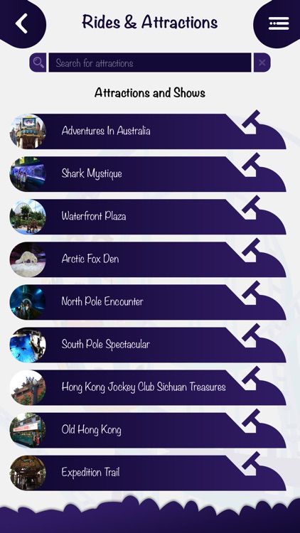 App to Ocean Park Hong Kong